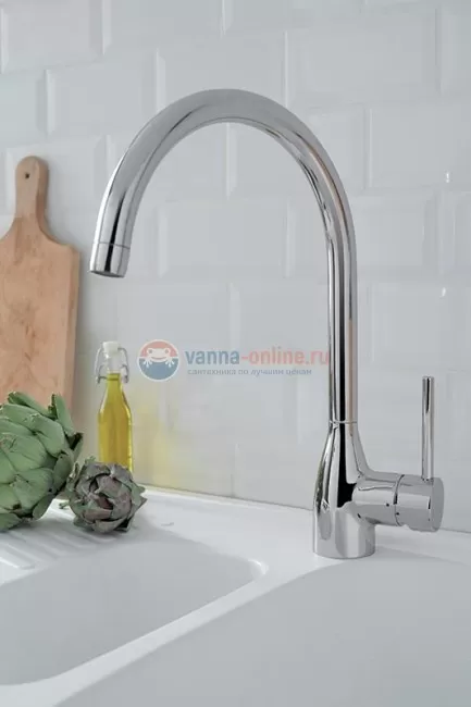 Смеситель Jacob Delafon Marie E21151-CP для кухонной мойки Смеситель Jacob Delafon Marie E21151-CP для кухонной мойки