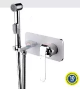 Смеситель Lemark Melange LM4919CW с гигиеническим душем, хром