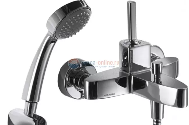 Смеситель Bravat Spring F679113C-B для ванны