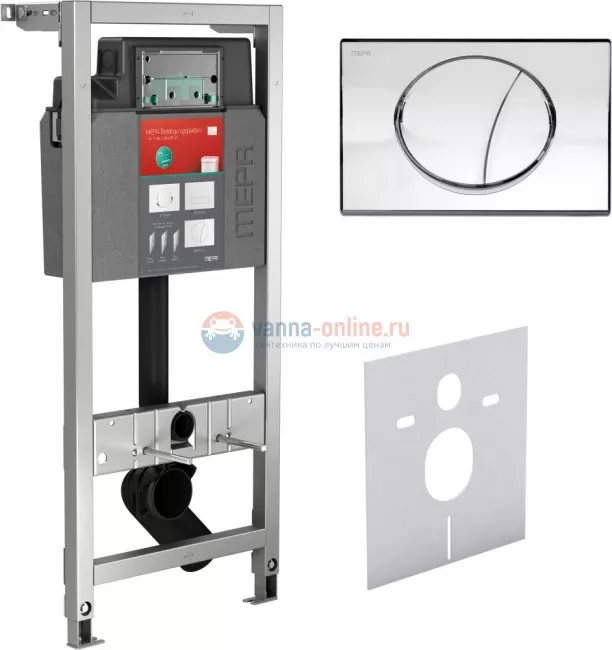 Инсталляция Mepa с унитазом Sanindusa Look 134032004, сиденье микролифт, комплект Инсталляция Mepa с унитазом Sanindusa Look 134032004, сиденье микролифт, комплект