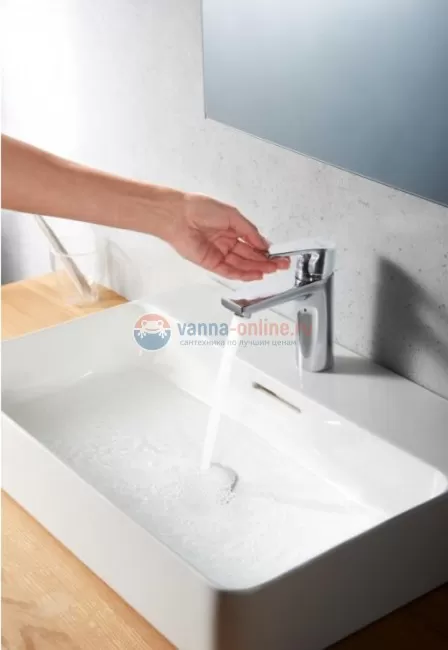 Смеситель Kludi Zenta Sl 482980565 для раковины 100, донный клапан Push-Open, хром Смеситель Kludi Zenta Sl 482980565 для раковины 100, донный клапан Push-Open, хром