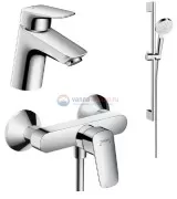 Комплект смесителей Hansgrohe Logis 71070000+71600000+26532400,