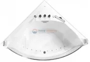 Акриловая ванна Gemy G9080 O с аэромассажем, 150 х 150 см