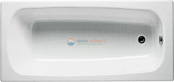 Чугунная ванна Roca Continental 170х70 см 21291100R, с антискольжением