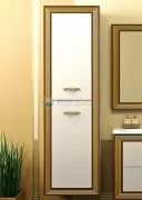 Пенал Opadiris КАРАТ, УНИВЕРСАЛЬНЫЙ, Белый глянцевый с золотой патиной, 50*178,6*31,2 см Пенал Opadiris КАРАТ, УНИВЕРСАЛЬНЫЙ, Белый глянцевый с золотой патиной, 50*178,6*31,2 см