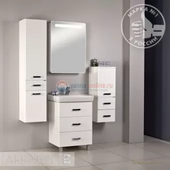 Тумба Акватон АМЕРИНА 60 М, 1A168901AM010, белая Тумба Акватон АМЕРИНА 60 М, 1A168901AM010, белая