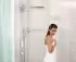 Смеситель Hansgrohe ShowerSelect Highflow термостатический, черный/хром