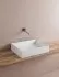 Раковина ArtCeram Scalino 55 SCL002 17; 00, накладная, цвет - черный матовый, 55 х 38 х 11,5 см