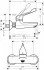 Смеситель для раковины Hansgrohe Novus Care 71923000