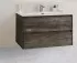 Тумба с раковиной Belbagno KRAFT 39-800/390-2C-SO-PP 80 cм подвесная с 2 ящиками, Pino Pasadena