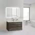 Тумба с раковиной Belbagno KRAFT 39-800/390-2C-SO-PP 80 cм подвесная с 2 ящиками, Pino Pasadena