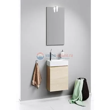 Тумба с раковиной Aqwella Леон-МР 40 Ln-MP.01.04/DS,  дуб сонома