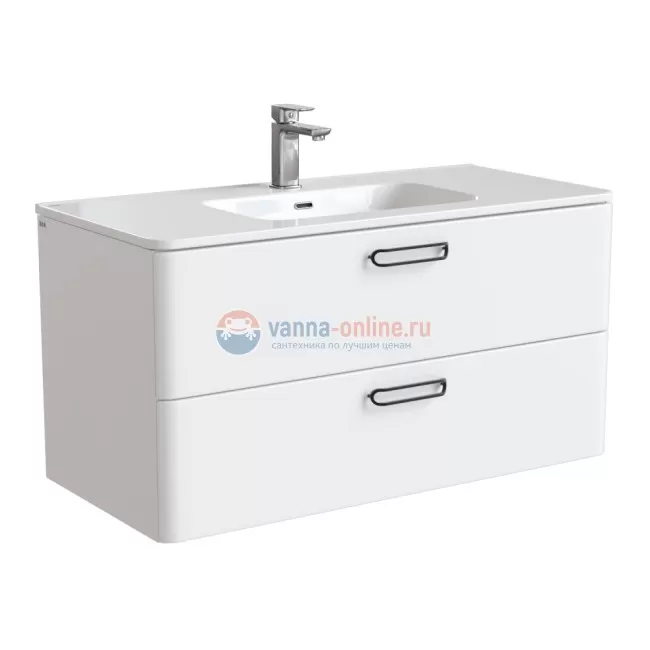 Тумба с раковиной Iddis Brick BRI10W1i95К, 100 см