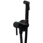 Гигиенический душ Paffoni Tweet Round ZDUP110NO со смесителем и внутренней частью, цвет черный Гигиенический душ Paffoni Tweet Round ZDUP110NO со смесителем и внутренней частью, цвет черный