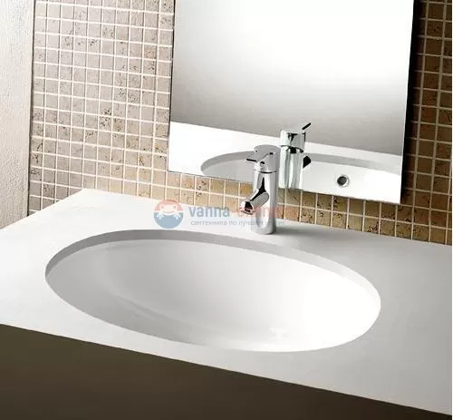 Раковина Jacob Delafon Ovale EN262-00, врезная снизу, 49,8 х 38,5 см Раковина Jacob Delafon Ovale EN262-00, врезная снизу, 49,8 х 38,5 см