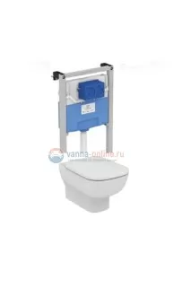 Промо-комплект 3 в 1 Ideal Standard с подвесным унитазом ESEDRA AquaBlade®  T386001 и инсталляцией PROSYS