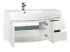 Тумба с раковиной Aquanet Опера 2-115 R (2 дверцы, 2 ящика) 00169654, правая, цвет белый