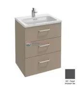 Тумба под раковину Jacob Delafon Vox 60 см, EB3000, серый антрацит