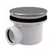 Сифон для душевого поддона Alcaplast A49CR d90, хромированный