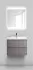 База под раковину Belbagno KRAFT 39-500/390-2C-SO-PG 50 cм подвесная с 2 ящиками, Pietra Grigio