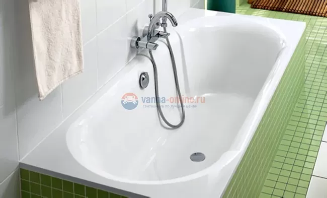 Квариловая ванна Villeroy&Boch Oberon 190x90 UBQ199OBE2V-01, alpin Квариловая ванна Villeroy&Boch Oberon 190x90 UBQ199OBE2V-01, alpin