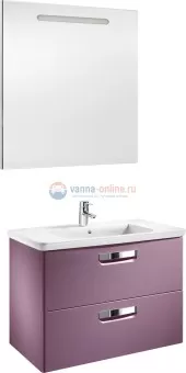 Тумба под раковину Roca Gap 80 ZRU9302740, цвет-виноград