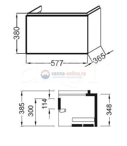 Тумба Jacob Delafon Formilia EB1051-F47, капучино Тумба Jacob Delafon Formilia EB1051-F47, капучино