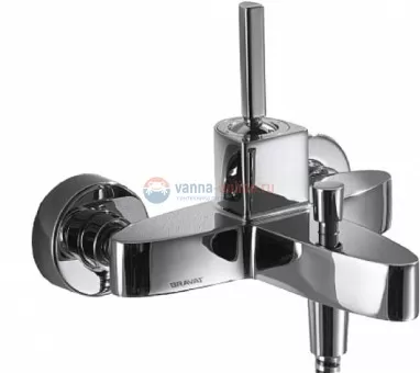 Смеситель Bravat Spring F679113C-01 для ванны, короткий излив