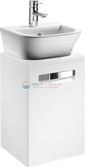 Тумба под раковину Roca The Gap 45 ZRU9302880, цвет белый глянец