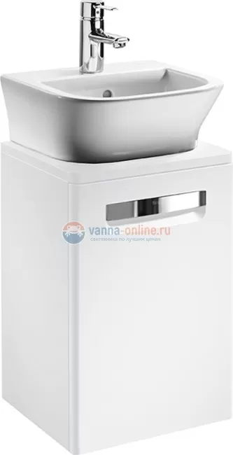 Тумба под раковину Roca The Gap 45 ZRU9302880, цвет белый глянец