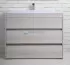 Тумба с раковиной Art&Max Family-580-3C-PIA-PB, 58 x 47 x 84.5 см напольная, бежевый (Pino Bianco)