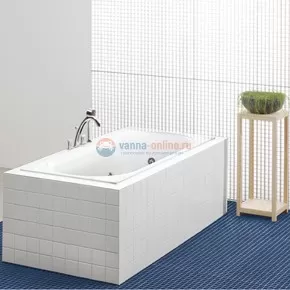 Ванна Villeroy&Boch CETUS UBQ170CEU2V-01, 170 x 75 см, alpin