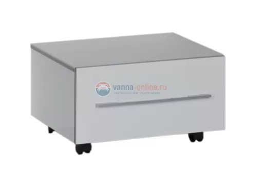 Тумба Aquanet Нота 75 подкатная 00170736, цвет белый