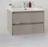 База под раковину Belbagno KRAFT 39-700/390-2C-SO-PG 70 cм подвесная с 2 ящиками, Pietra Grigio