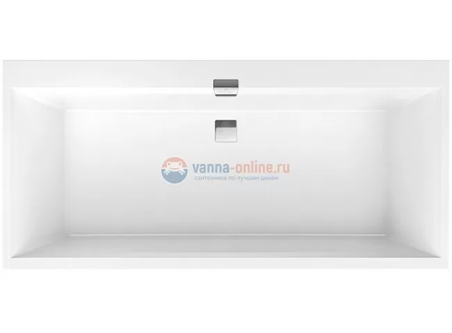 Ванна Villeroy&Boch Squaro Edge 12 UBQ190SQE2DV-01, 190 x 90 см, Quaryl®, alpin Ванна Villeroy&Boch Squaro Edge 12 UBQ190SQE2DV-01, 190 x 90 см, Quaryl®, alpin