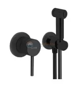 Смеситель Kludi Bozz 389983976 с гигиеническим душем, черный матовый Смеситель Kludi Bozz 389983976 с гигиеническим душем, черный матовый