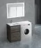 Тумба с раковиной BelBagno Kraft KRAFT-LVD-580/1200-2C-PIA-PP, напольная, Pino Pasadena