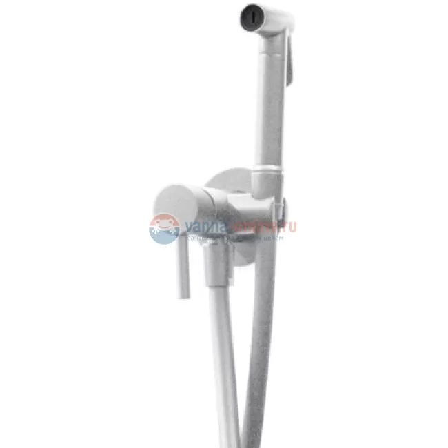 Гигиенический душ Paffoni Tweet Round ZDUP110BO со смесителем и внутренней частью, цвет белый