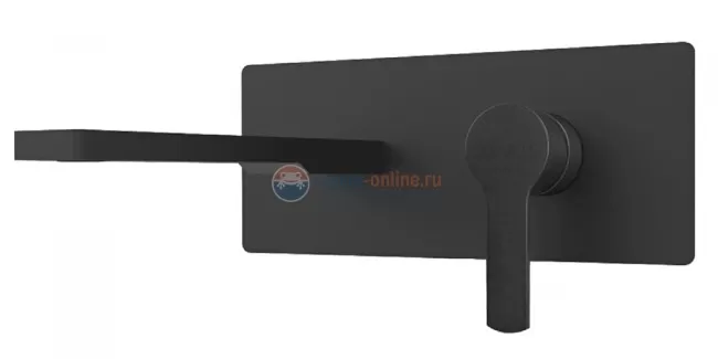 Смеситель для раковины Cezares Ovest OVEST-BLI-20-NOP, черный матовый