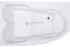 Акриловая ванна Royal Bath Shakespeare RB652100SB в сборе 170 х 110 L/R