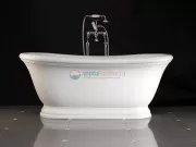 Ванна из литьевого мрамора Devon&Devon Aurora 1NAAURORA, 172 х 86,5х 71 см