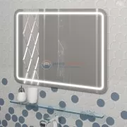 Зеркало Opadiris Smile Элеганс 80 см, Z0000014965, настенное, белый Зеркало Opadiris Smile Элеганс 80 см, Z0000014965, настенное, белый