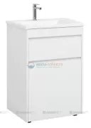 Тумба под раковину Aquanet Токио 58 00239290 (напольная, 1 ящик), цвет белый