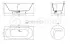 Ванна из искусственного камня Salini Ornella Axis Kit 180 x 80 x 60 см из материала Sapirit, белая матовая 103511M