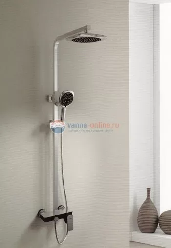 Душевая система D&K Berlin Technische DA1433715A02 черный