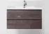 Тумба с раковиной BelBagno Luce LUCE-1000-2C-SO-PT, 100 х 48 х 50 см, цвет серый камень (stone)