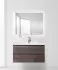 Тумба с раковиной BelBagno Luce LUCE-1000-2C-SO-PT, 100 х 48 х 50 см, цвет серый камень (stone)