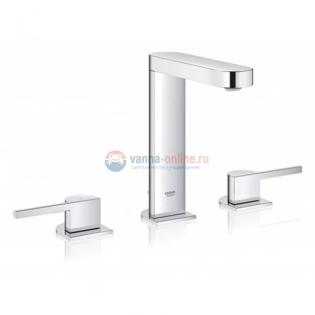 Смеситель однорычажный Grohe Plus 20301003 для раковины, на 3 отверстия