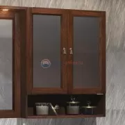 Шкаф подвесной 60 см Opadiris Клио, орех антикварный