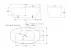 Ванна акриловая BelBagno BB81-1700 170 х 80 см